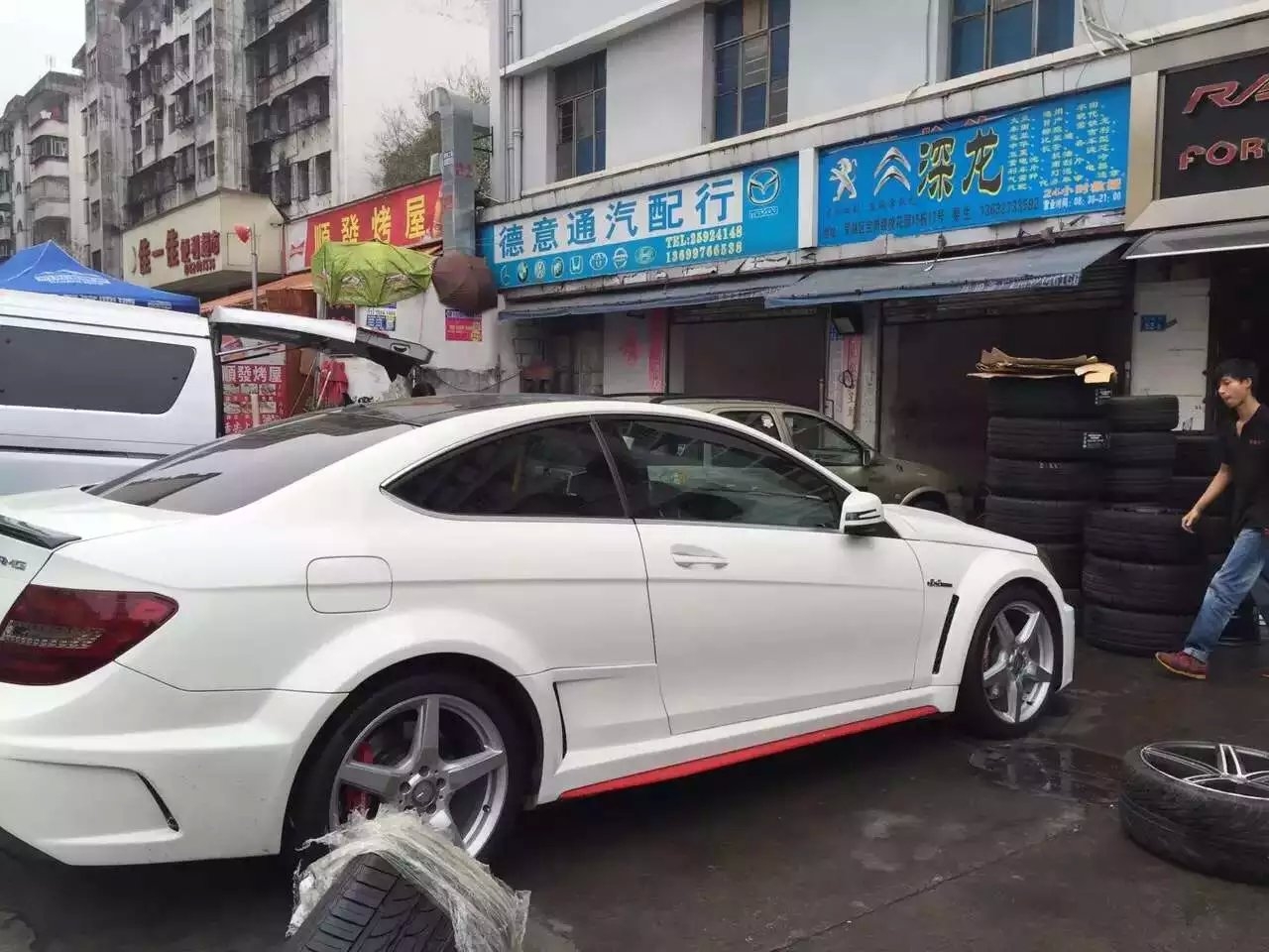 奔馳 C63 裝 19寸 原裝 AMG