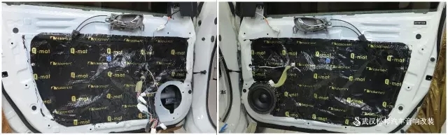 【武漢松杉汽車音響改裝店】尼桑軒逸升級四門汽車隔音