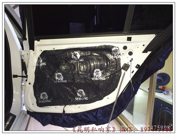 昆明汽車隔音降噪,寶馬528Li全車獅龍隔音降噪,豪車也需要安靜！