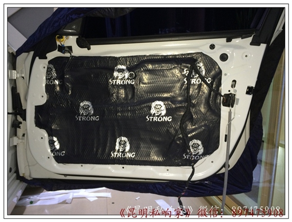 昆明汽車隔音降噪,寶馬528Li全車獅龍隔音降噪,豪車也需要安靜！