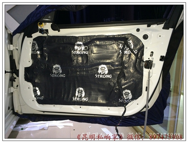 昆明汽車隔音降噪,寶馬528Li全車獅龍隔音降噪,豪車也需要安靜！