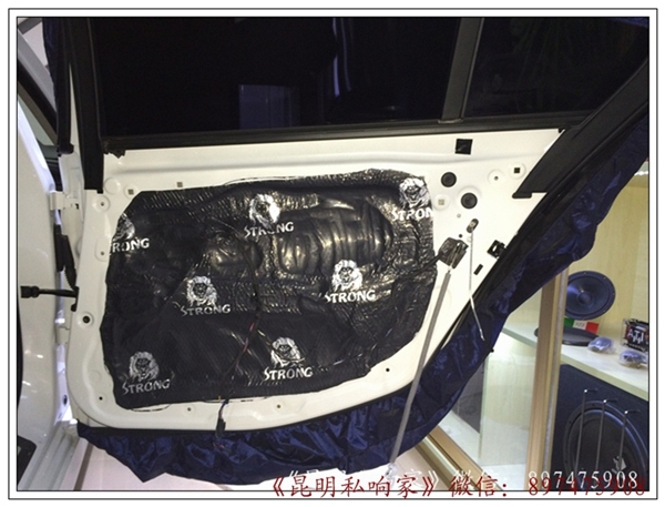 昆明汽車隔音降噪,寶馬528Li全車獅龍隔音降噪,豪車也需要安靜！