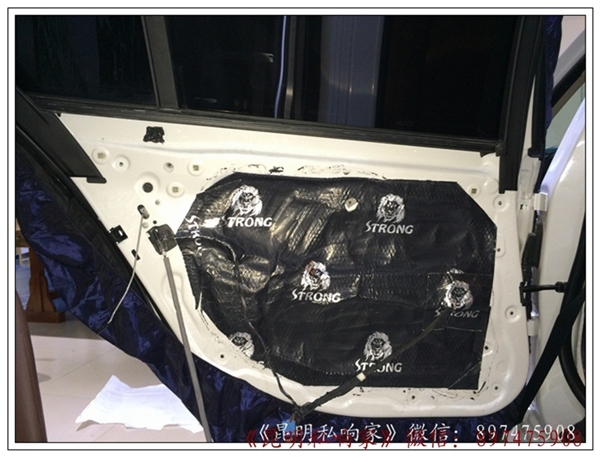 昆明汽車隔音降噪,寶馬528Li全車獅龍隔音降噪,豪車也需要安靜！