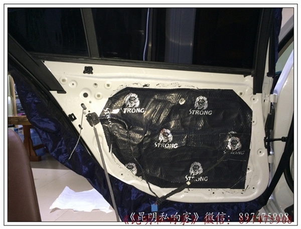 昆明汽車隔音降噪,寶馬528Li全車獅龍隔音降噪,豪車也需要安靜！