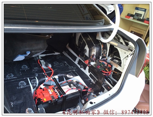 昆明汽車隔音降噪,寶馬528Li全車獅龍隔音降噪,豪車也需要安靜！