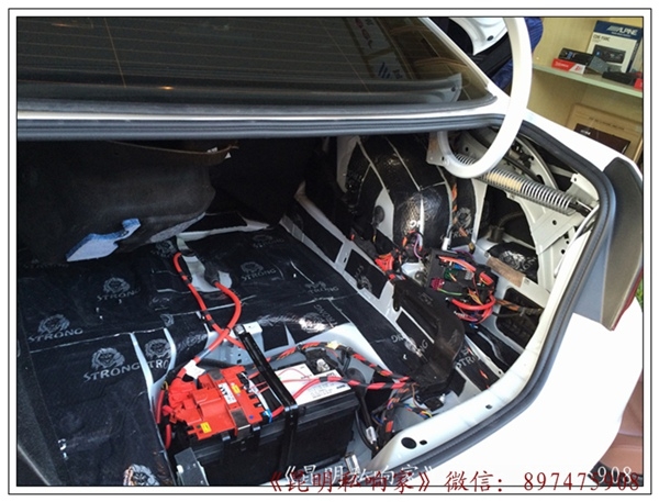 昆明汽車隔音降噪,寶馬528Li全車獅龍隔音降噪,豪車也需要安靜！