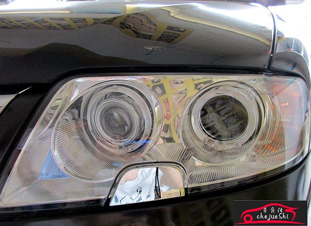 深圳車爵仕汽車燈光改裝,帕薩特改金剛Q5,深圳汽車大燈改裝