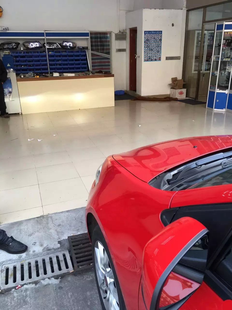 浙牌菲亞特車燈升級     深圳光速車改改燈