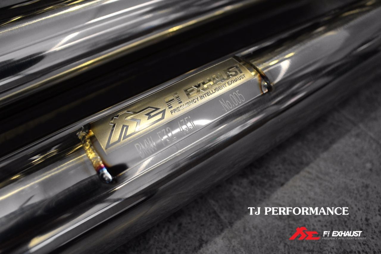 BMW F32 435i Fi Exhaust遙控閥門排氣