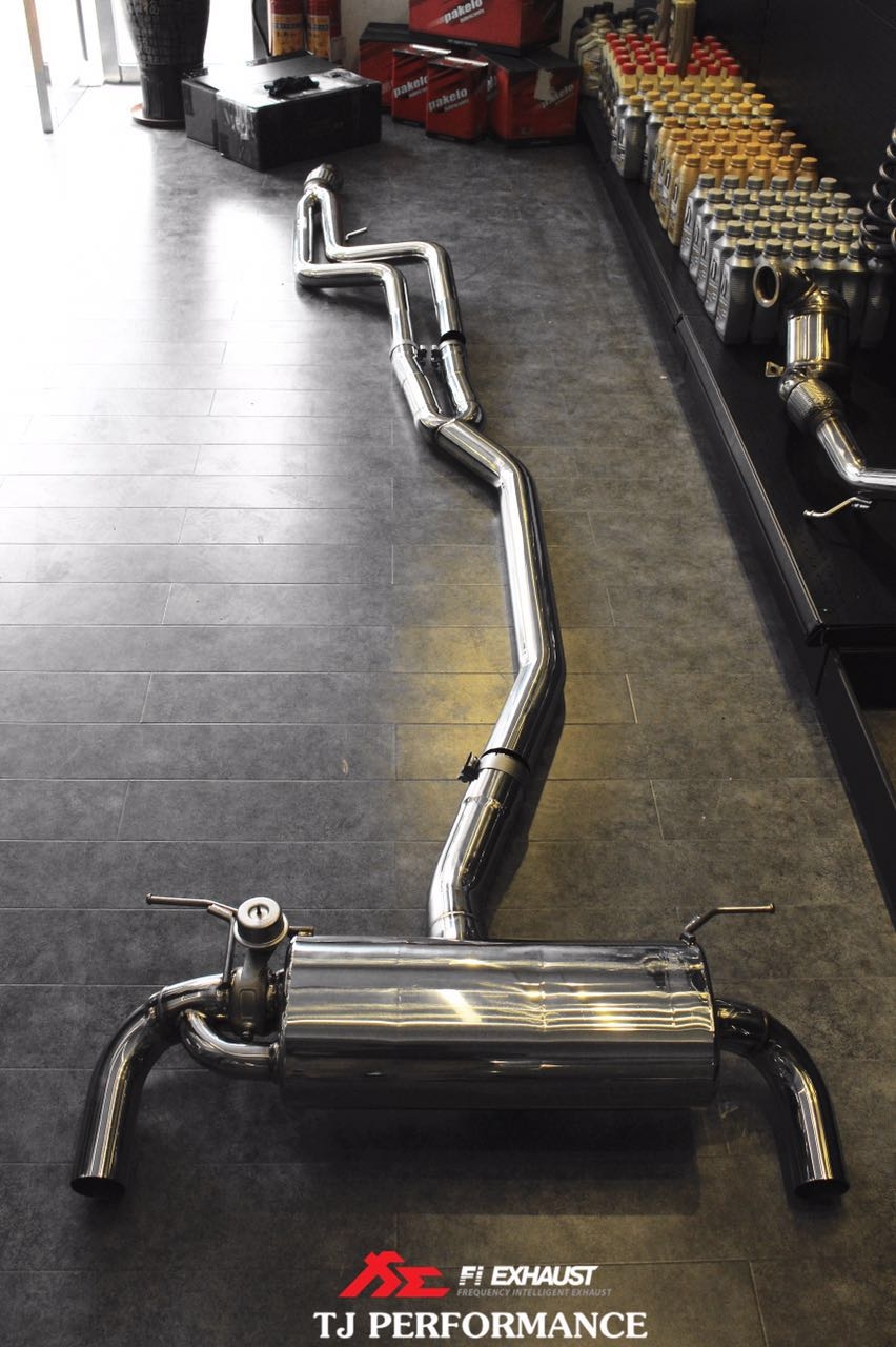 BMW F32 435i Fi Exhaust遙控閥門排氣
