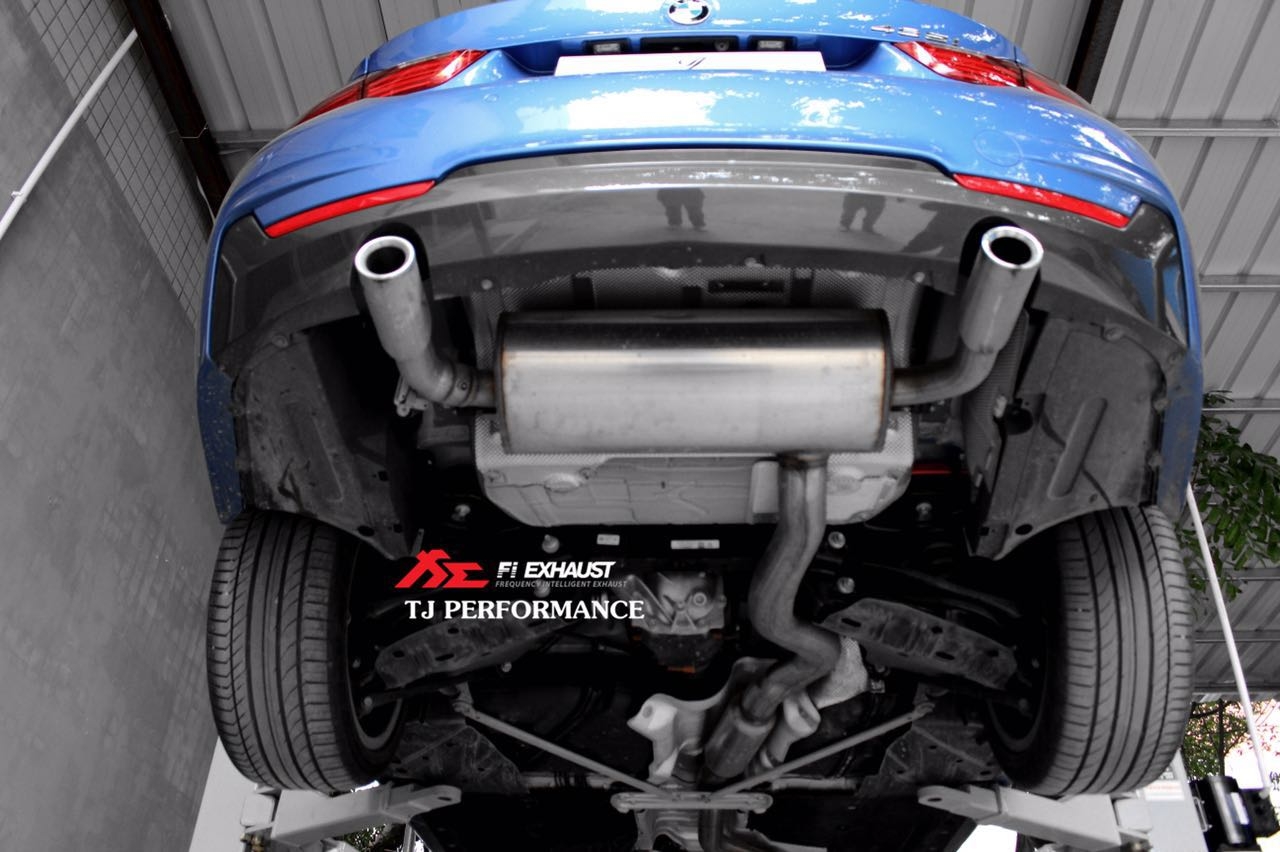 BMW F32 435i 實(shí)裝Fi Exhaust 遙控閥門排氣