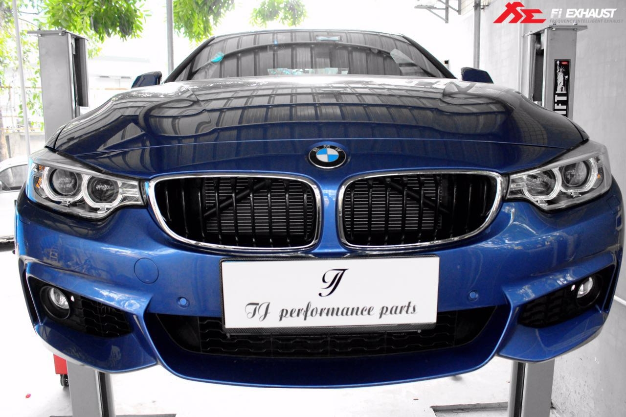 BMW F32 435i 實(shí)裝Fi Exhaust 遙控閥門排氣
