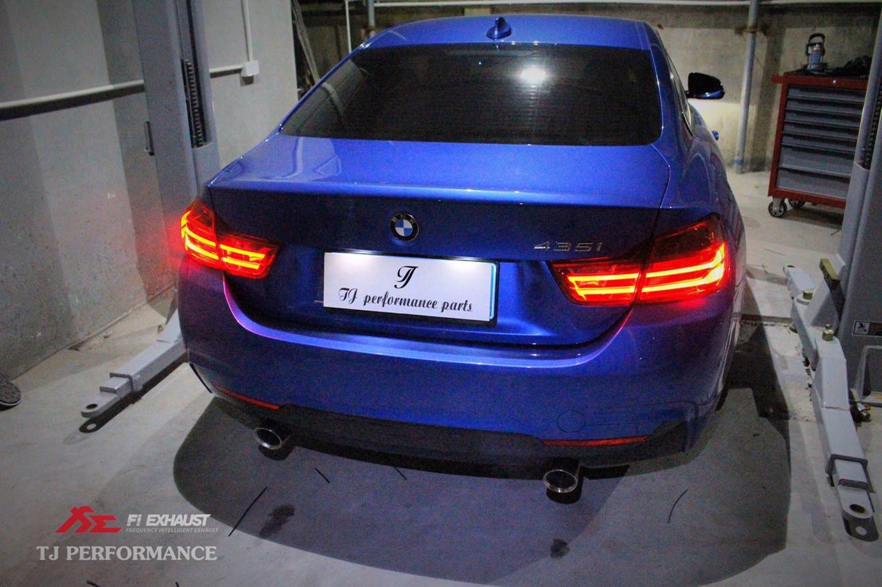 BMW F32 435i 實(shí)裝Fi Exhaust 遙控閥門排氣