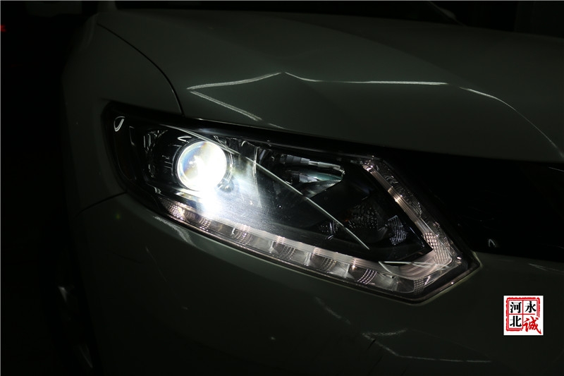 【永誠汽車】邢臺改燈，新奇駿升級貝雷帽透鏡+巖崎D3S LBS 5500K氙氣燈