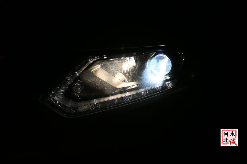 【永誠汽車】邢臺改燈，新奇駿升級貝雷帽透鏡+巖崎D3S LBS 5500K氙氣燈