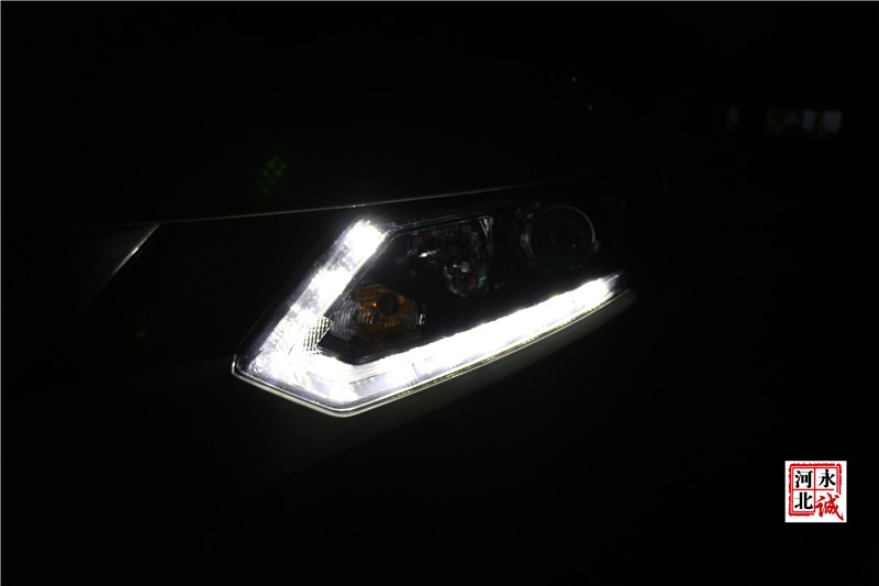 【永誠汽車】邢臺改燈，新奇駿升級貝雷帽透鏡+巖崎D3S LBS 5500K氙氣燈