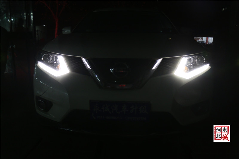 【永誠汽車】邢臺改燈，新奇駿升級貝雷帽透鏡+巖崎D3S LBS 5500K氙氣燈