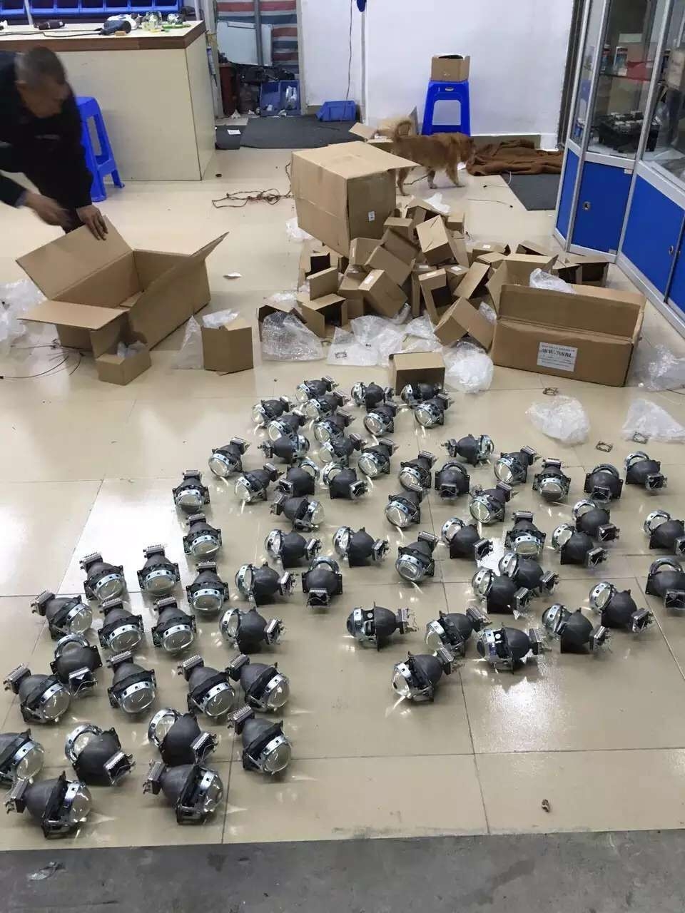 長城h6燈光升級q5透鏡