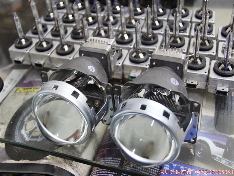 長城h6燈光升級q5透鏡