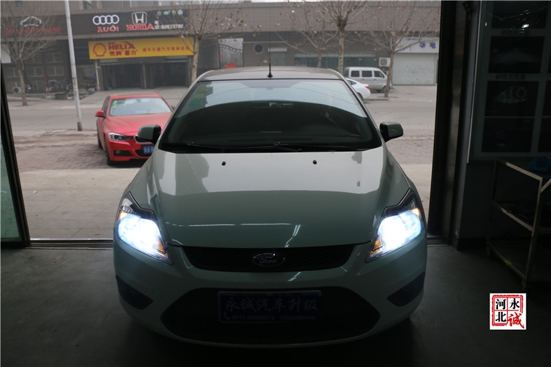 【永誠汽車】石家莊改燈，經(jīng)典?？怂垢呢惱酌蓖哥R+巖崎5500K氙氣燈