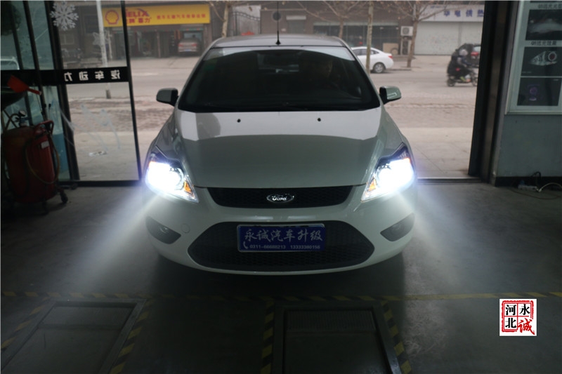 【永誠汽車】石家莊改燈，經(jīng)典?？怂垢呢惱酌蓖哥R+巖崎5500K氙氣燈