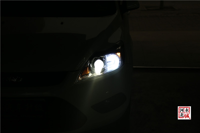 【永誠汽車】石家莊改燈，經(jīng)典?？怂垢呢惱酌蓖哥R+巖崎5500K氙氣燈