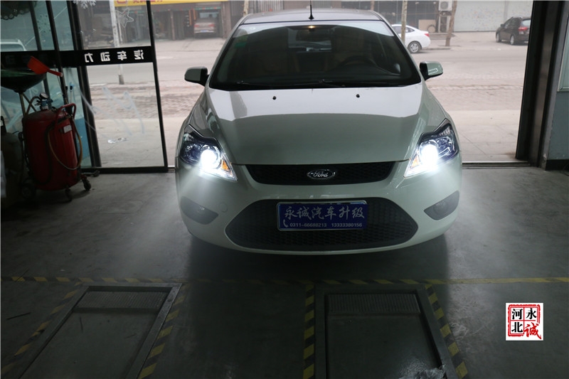 【永誠汽車】石家莊改燈，經(jīng)典?？怂垢呢惱酌蓖哥R+巖崎5500K氙氣燈