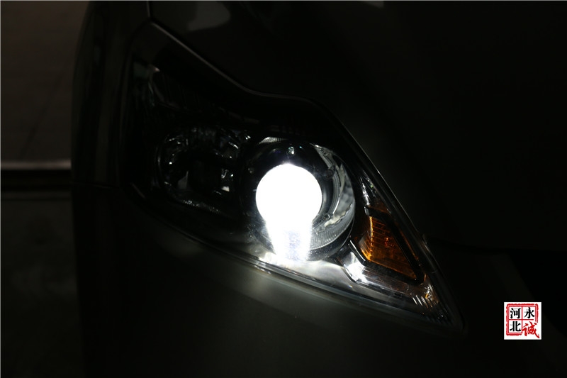 【永誠汽車】石家莊改燈，經(jīng)典?？怂垢呢惱酌蓖哥R+巖崎5500K氙氣燈