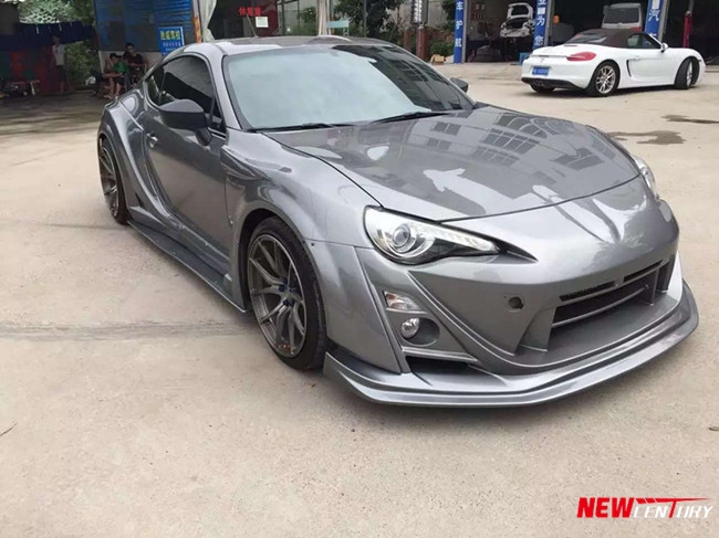 豐田GT86改裝VARIS寬體套件 86改裝前杠后包圍