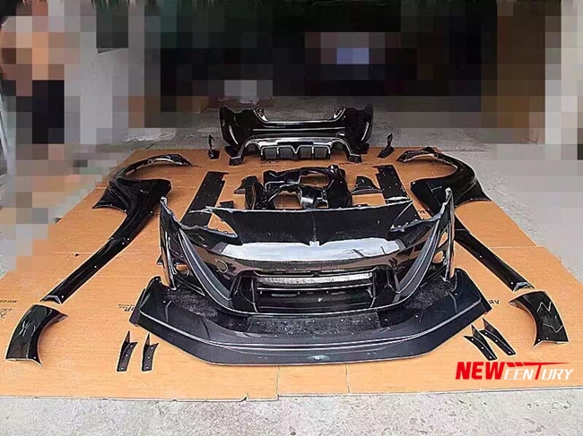 豐田GT86改裝VARIS寬體套件 86改裝前杠后包圍