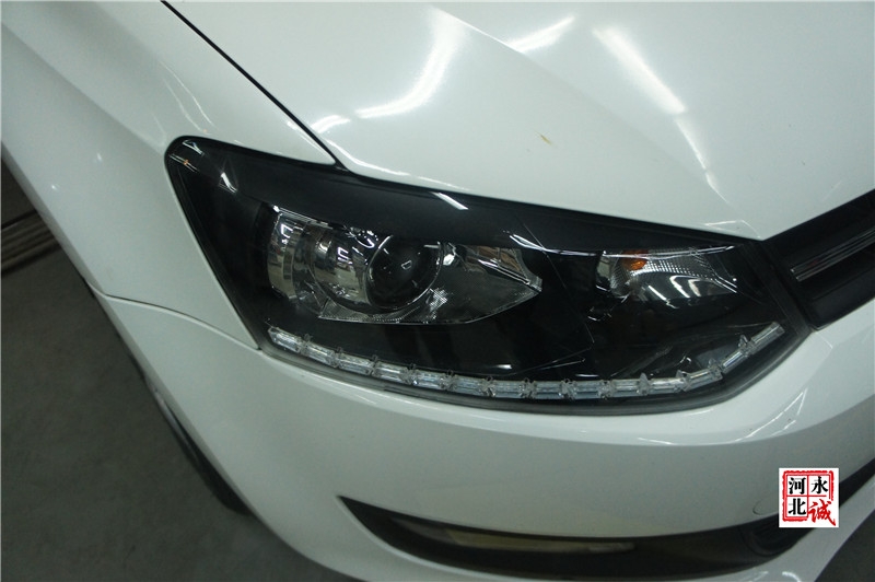 【永誠(chéng)汽車】邢臺(tái)改燈，大眾高七改裝海拉5透鏡+歐司朗氙氣燈+日間行車燈
