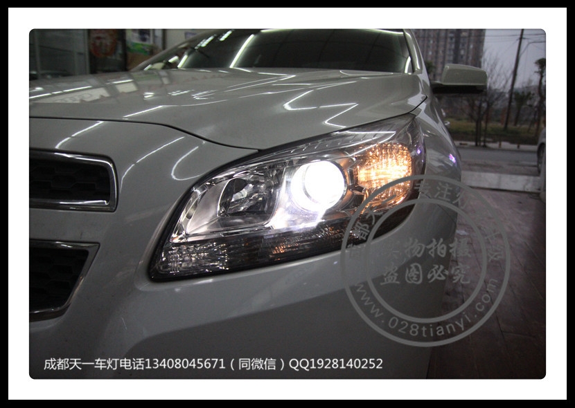 成都雪佛蘭邁銳寶車燈改裝車燈升級(jí)氙氣燈日行燈