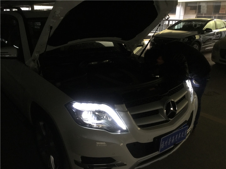奔馳GLK汽車大燈升級高配氙氣大燈總成
