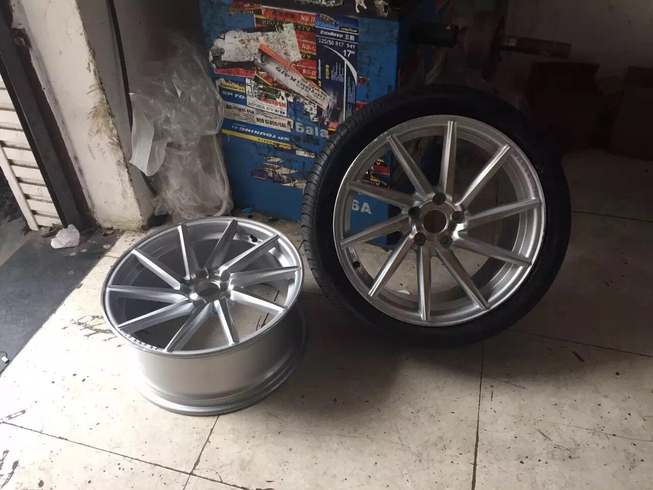 奧迪A4L 升級(jí)18寸沃森CVT 感謝支持