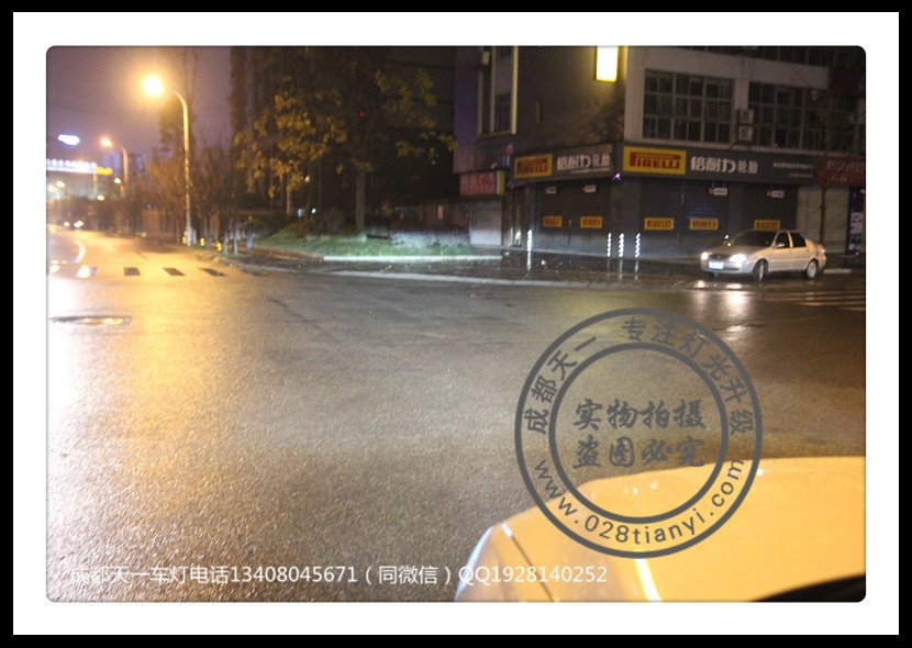 成都哈弗H6車燈升級氙氣燈雙光透鏡日行燈