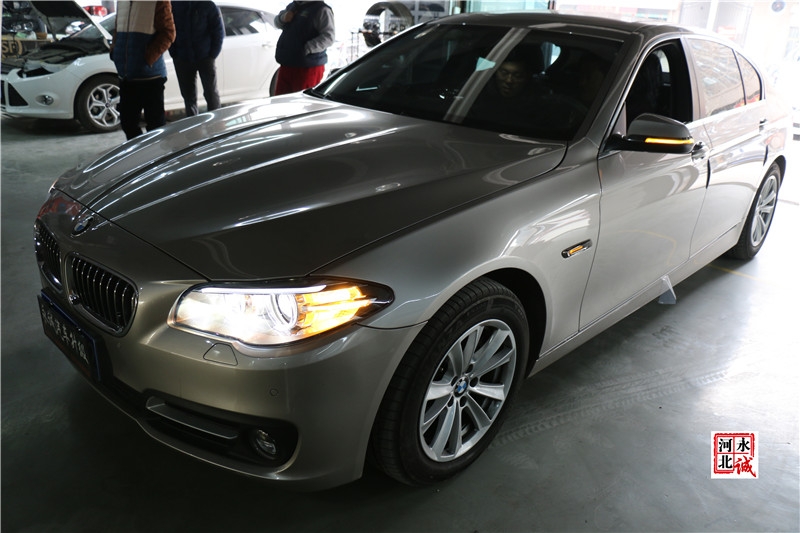 【永誠汽車】邢臺專業(yè)改車燈，寶馬五系改裝海拉5透鏡+歐司朗D2S氙氣燈