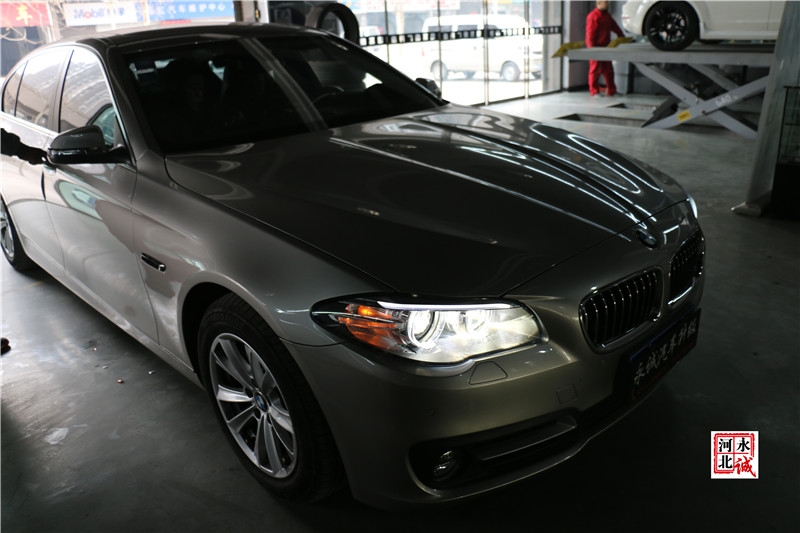 【永誠汽車】邢臺專業(yè)改車燈，寶馬五系改裝海拉5透鏡+歐司朗D2S氙氣燈