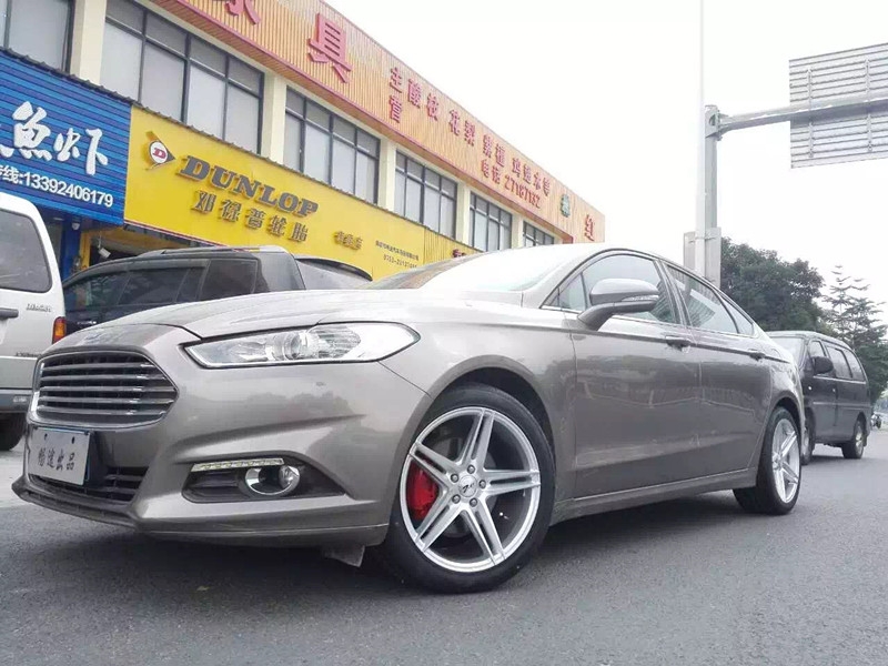 福特蒙迪歐改裝升級(jí)18寸zito輪轂---兩位車友一起改！
