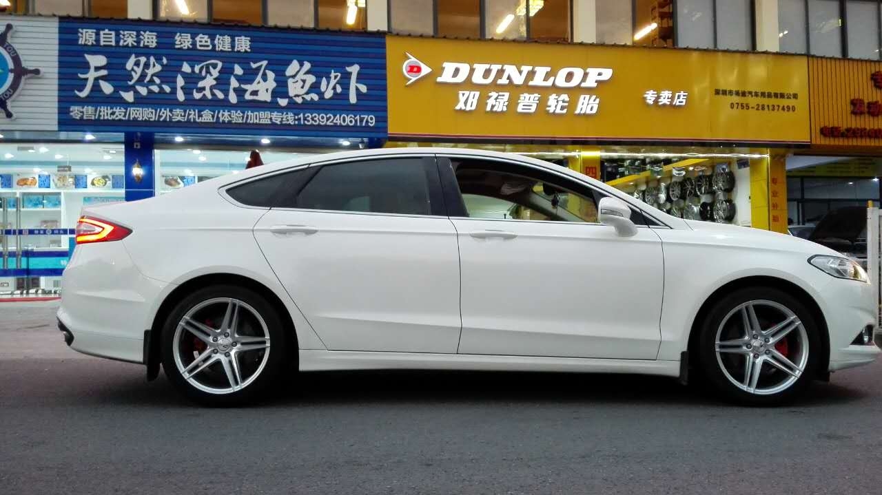 福特蒙迪歐改裝升級(jí)18寸zito輪轂---兩位車友一起改！