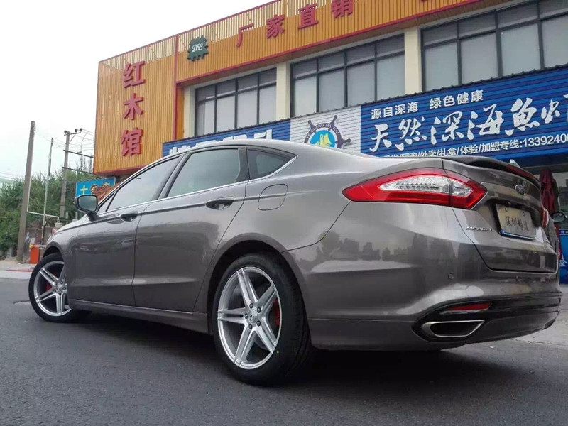 福特蒙迪歐改裝升級(jí)18寸zito輪轂---兩位車友一起改！