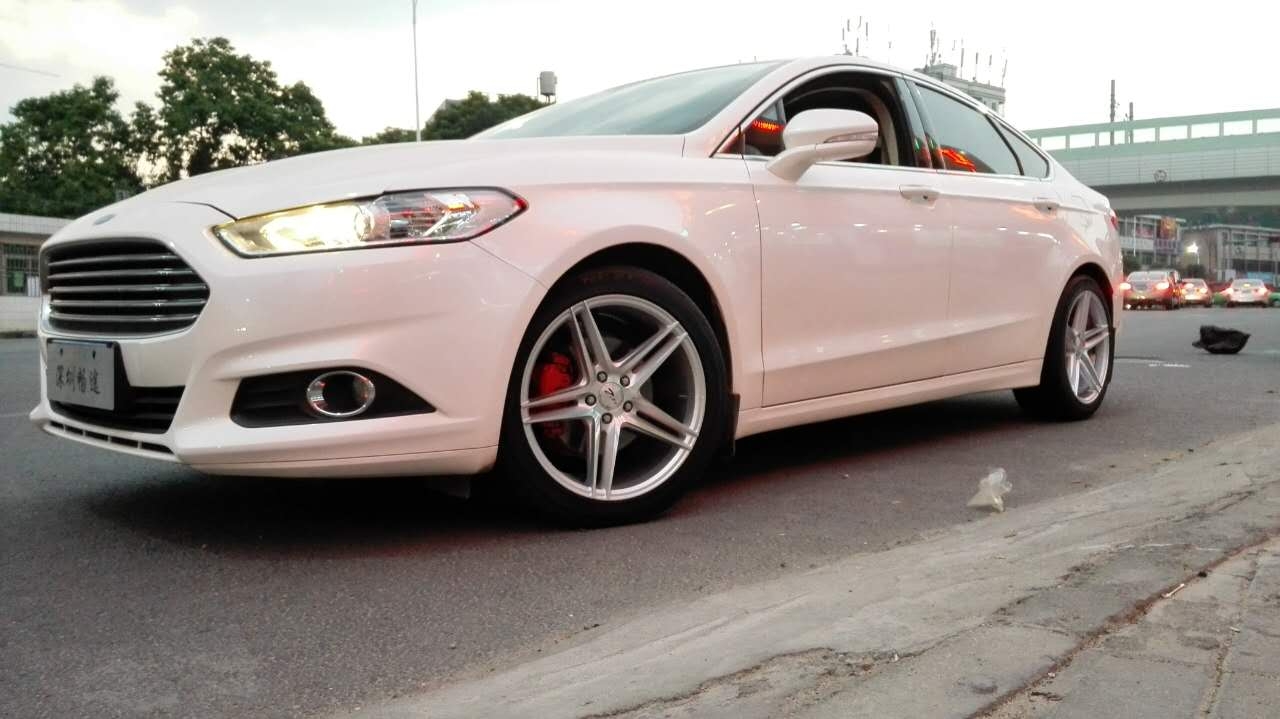 福特蒙迪歐改裝升級(jí)18寸zito輪轂---兩位車友一起改！