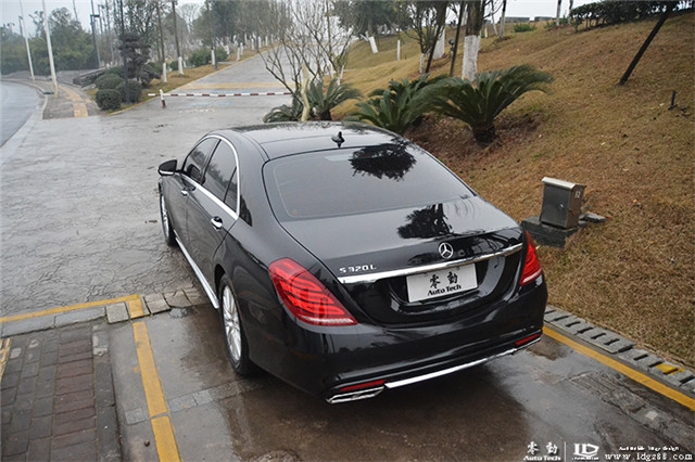 奔馳S320L改裝S65包圍，卡鉗噴漆 --湖南長(zhǎng)沙專業(yè)奔馳改裝