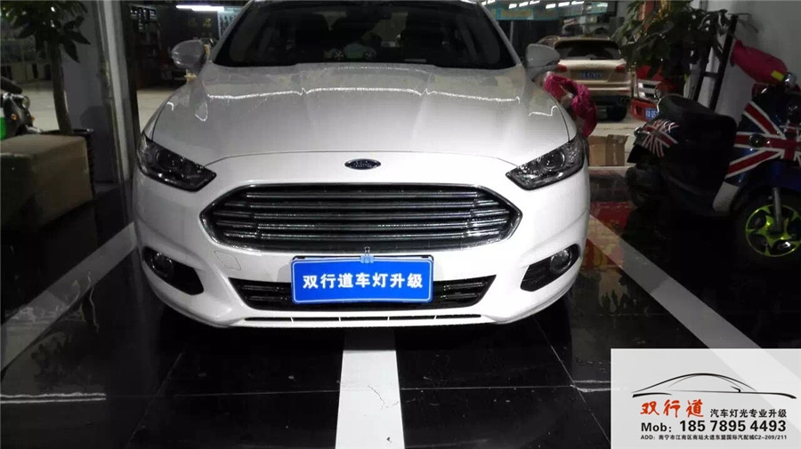 南寧雙行道車燈改裝-新蒙迪歐升級大燈總成