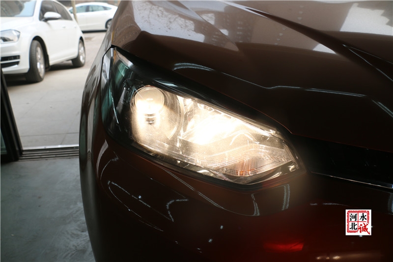 【永誠汽車】邢臺改車燈，名爵銳騰升級Q5透鏡，飛利浦XV 4800K氙氣燈