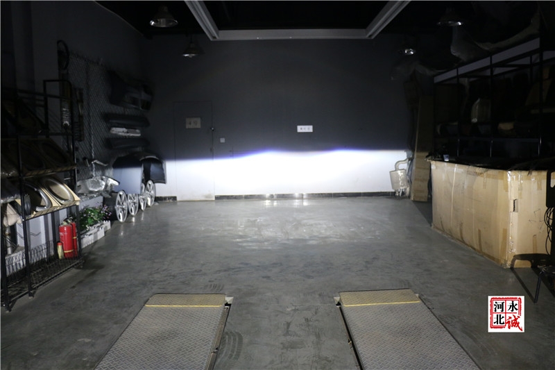 【永誠汽車】邢臺改車燈，名爵銳騰升級Q5透鏡，飛利浦XV 4800K氙氣燈