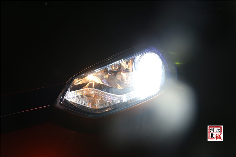 【永誠汽車】邢臺改車燈，名爵銳騰升級Q5透鏡，飛利浦XV 4800K氙氣燈