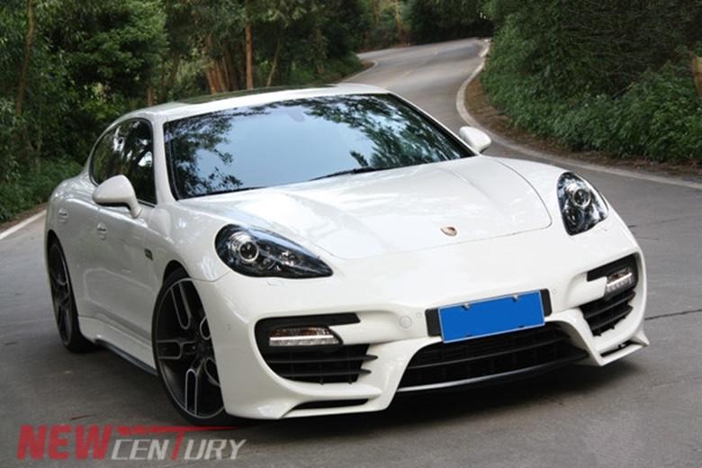 保時(shí)捷panamera改裝案列 panamera970改裝大包圍尾翼機(jī)蓋