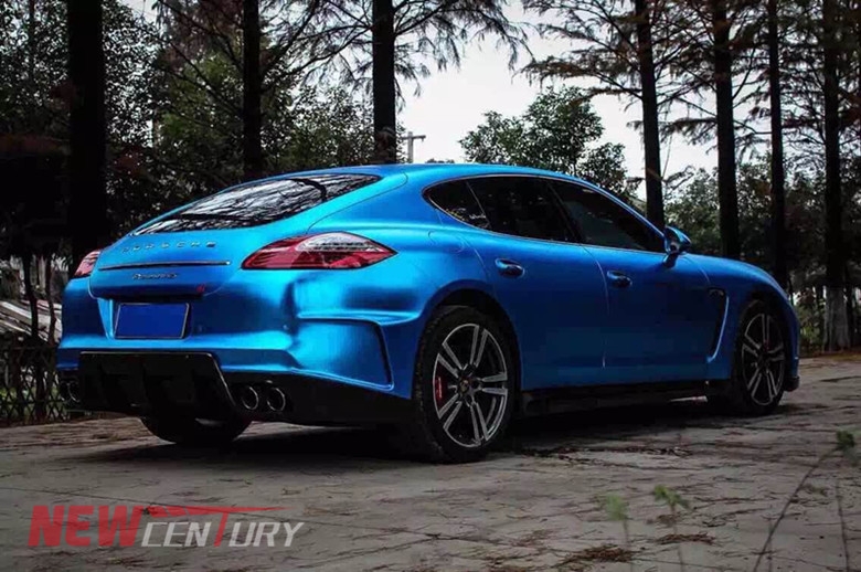 保時(shí)捷panamera改裝案列 panamera970改裝大包圍尾翼機(jī)蓋