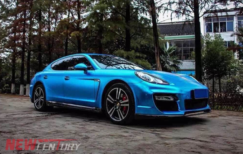 保時(shí)捷panamera改裝案列 panamera970改裝大包圍尾翼機(jī)蓋