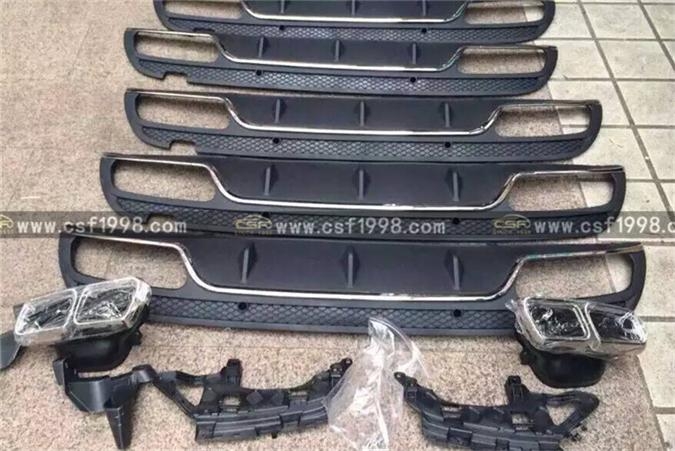 奔馳新款C級改裝C63 AMG包圍排氣尾嘴
